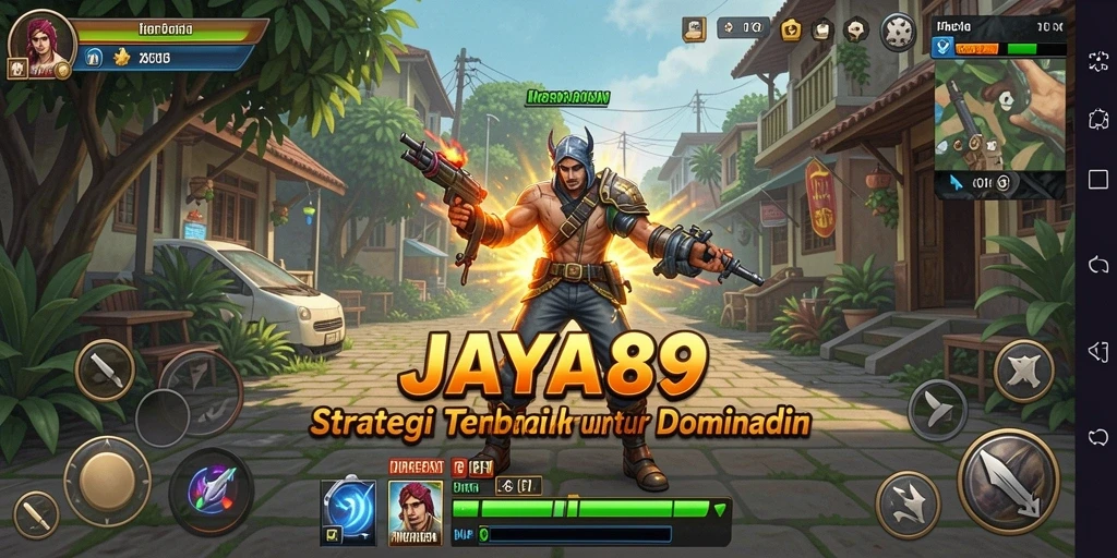 Tampilan gameplay JAYA89 dengan elemen strategi yang memukau.
