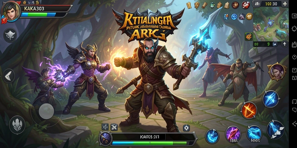 Screenshot gameplay KAKA303 menampilkan aksi seru dan grafis yang memukau.