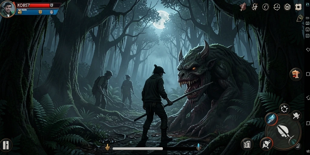 Gameplay mendebarkan di dunia penuh kengerian.