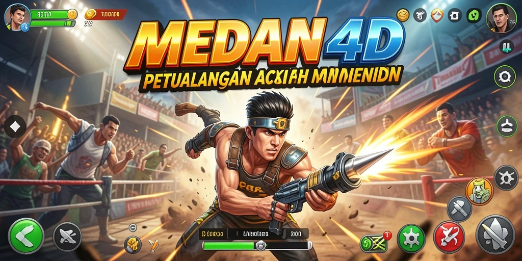 Tampilan utama gameplay MEDAN4D dengan aksi yang mendebarkan dan seru.