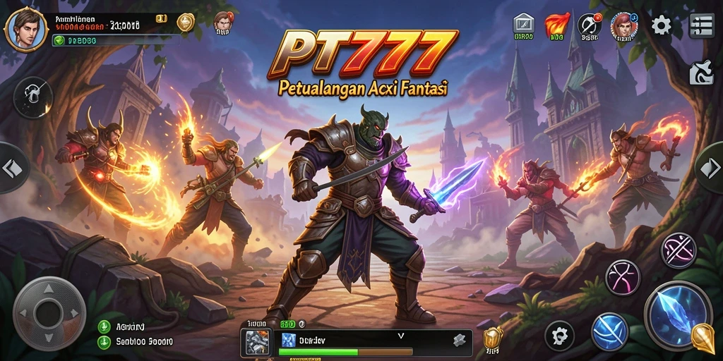 Tampilan gameplay ARPG yang seru dan interaktif.