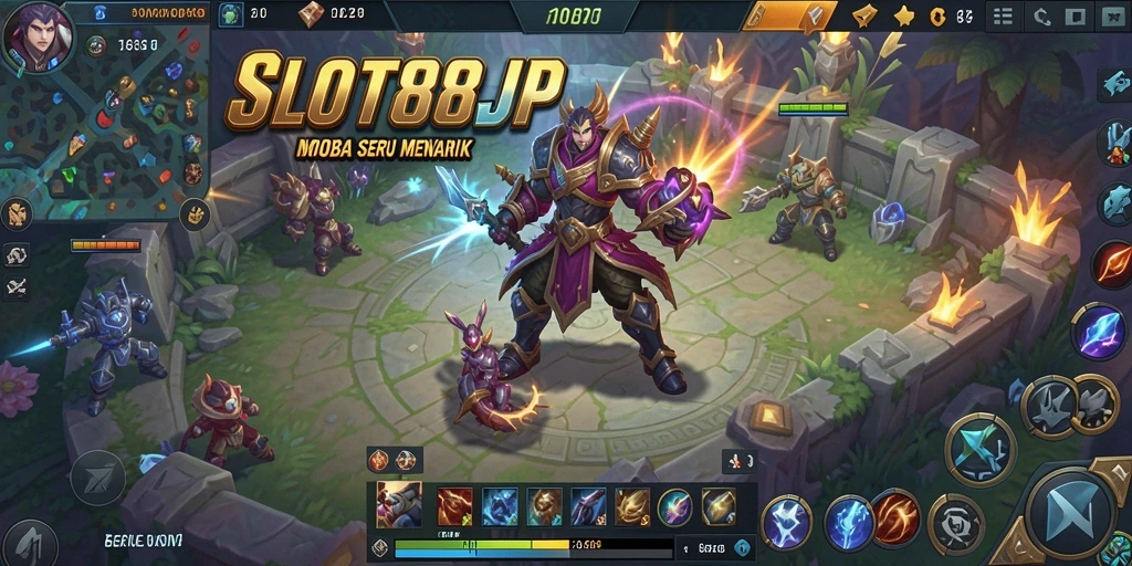 Tampilan gameplay dinamis dan seru dari SLOT88JP.