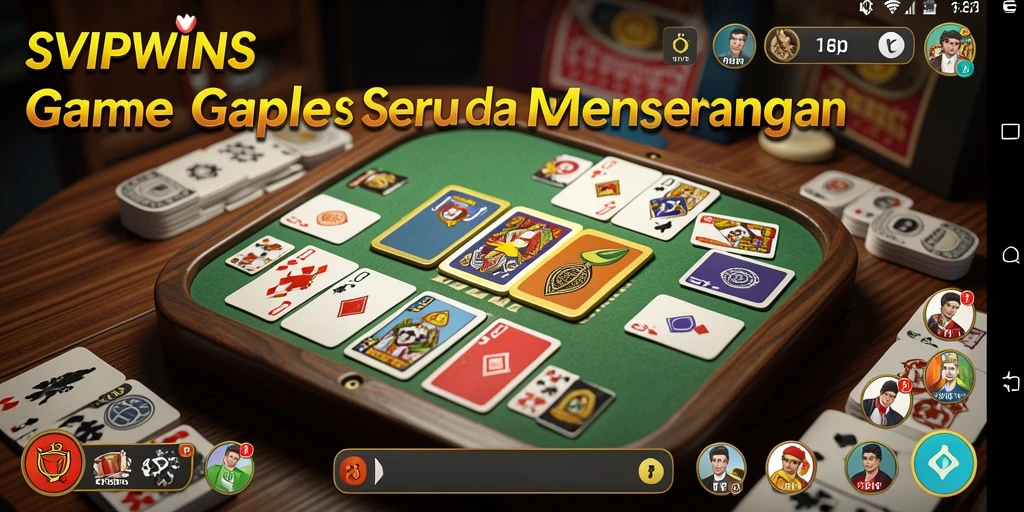 Gameplay seru dan interaktif dari SVIPWINS di kategori Gaple.